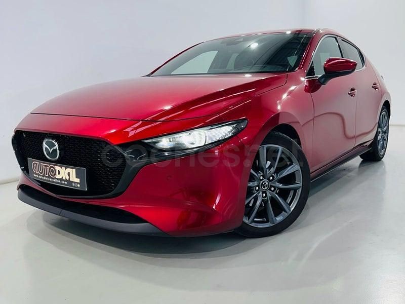 Usado Mazda 3 122 CV (89 kW) 2019 Granate Berlina