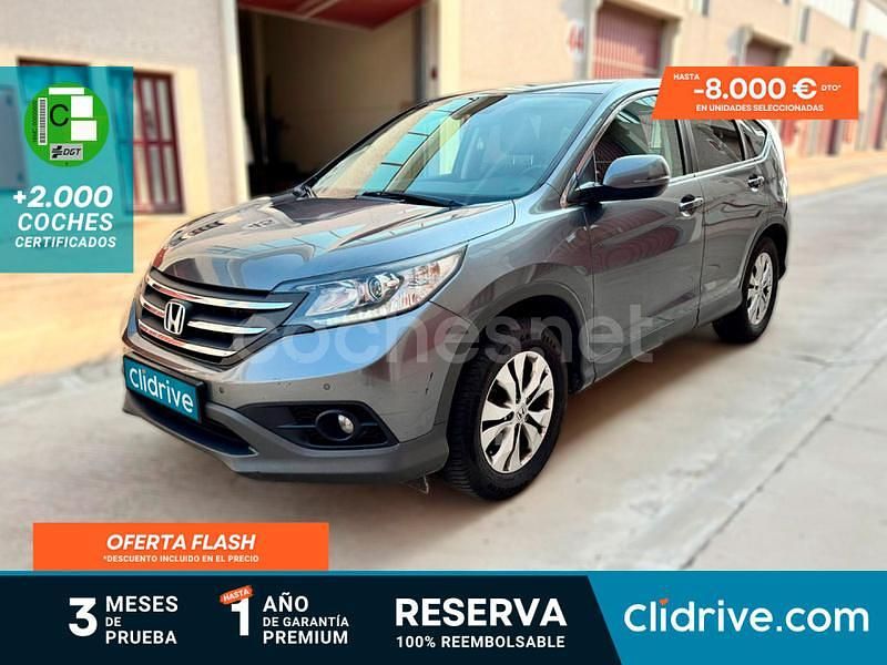 Gris Usado 2014 Honda CR-V Elegance SUV | 10.990 € (Super precio) - Imagen 1/3