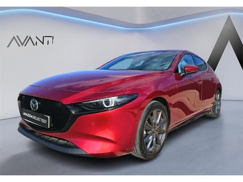 Rojo Usado 2020 Mazda 3 Berlina | 19.490 € (Precio justo) - Imagen 1/4