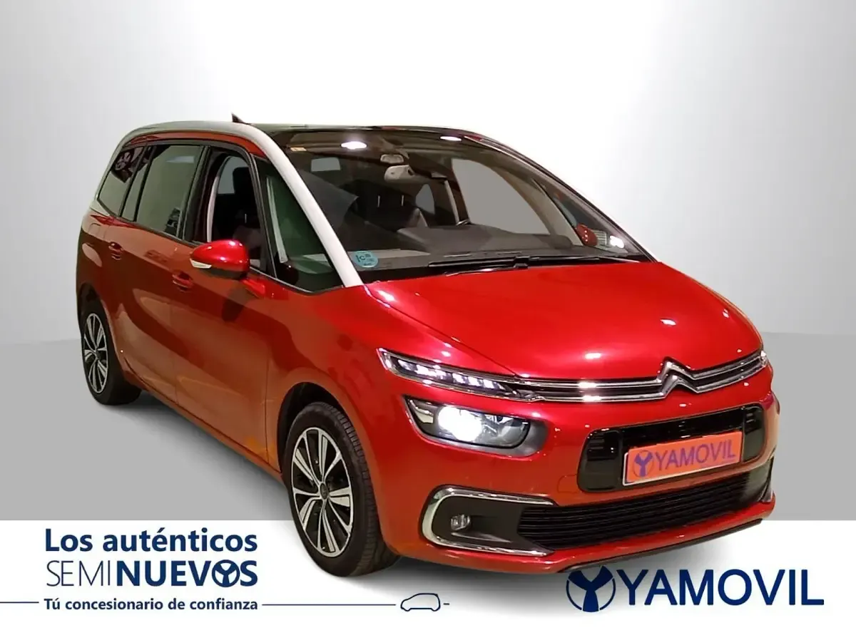 Usado Citroën C4 SpaceTourer PureTech 130 CV (95 kW) 2018 Rojo Monovolumen