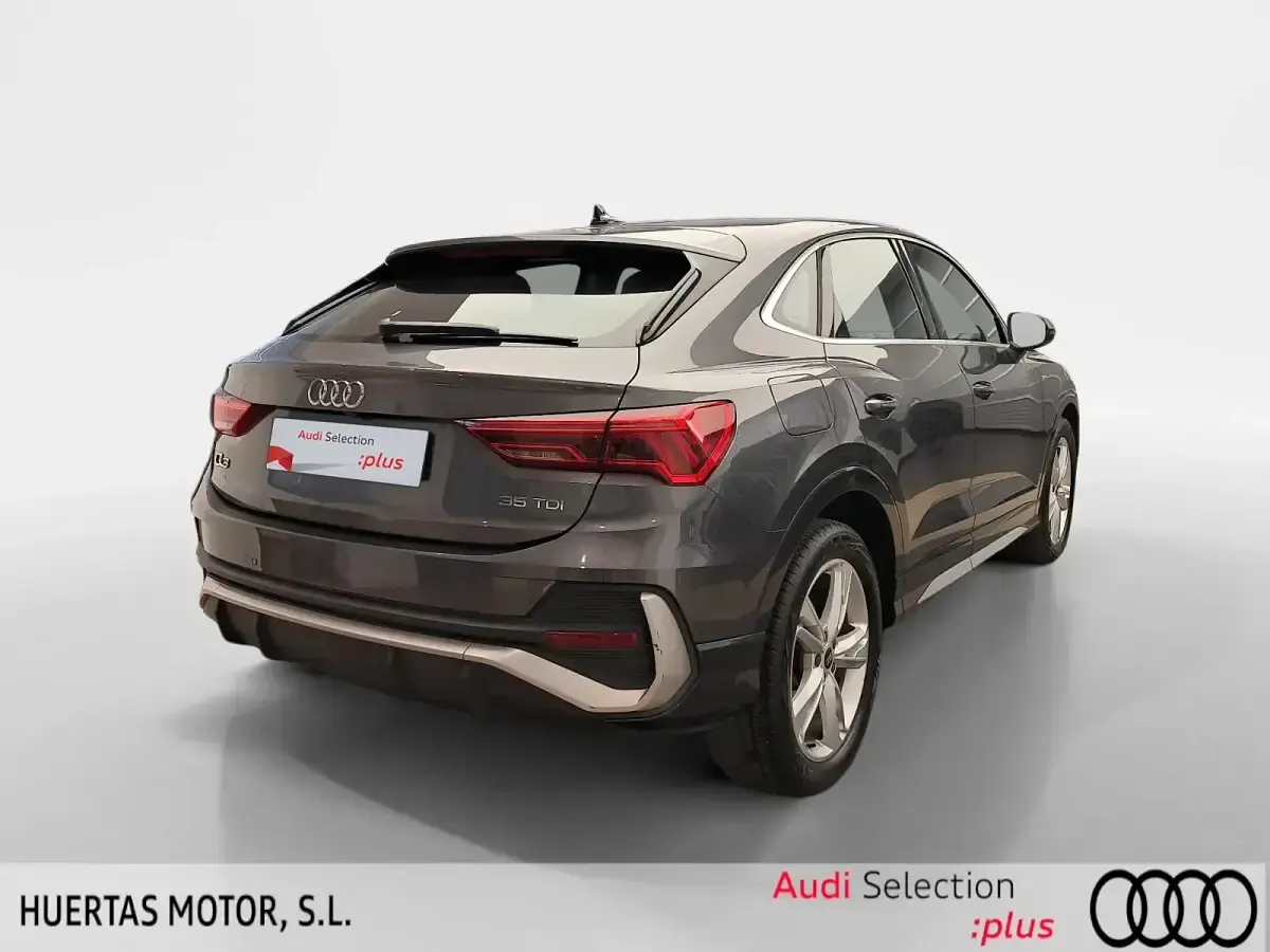 Usado Audi Q3 S-Line 150 CV (110 kW) 2023 Gris SUV