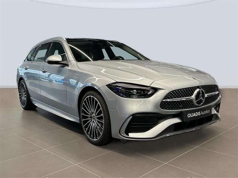 Usado Mercedes C220 200 CV (147 kW) 2024 Plata hightech Familiar