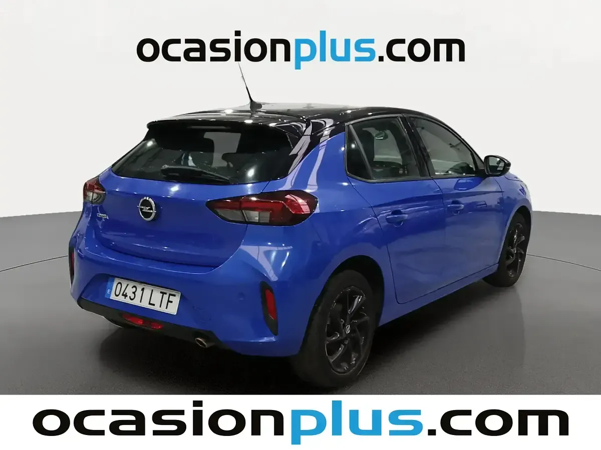 Usado Opel Corsa GS Line 100 CV (73 kW) 2021 Azul Berlina