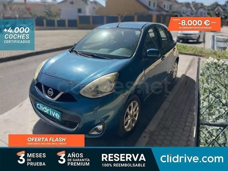 Usado Nissan Micra Acenta 80 CV (58 kW) 2015 Azul Utilitario