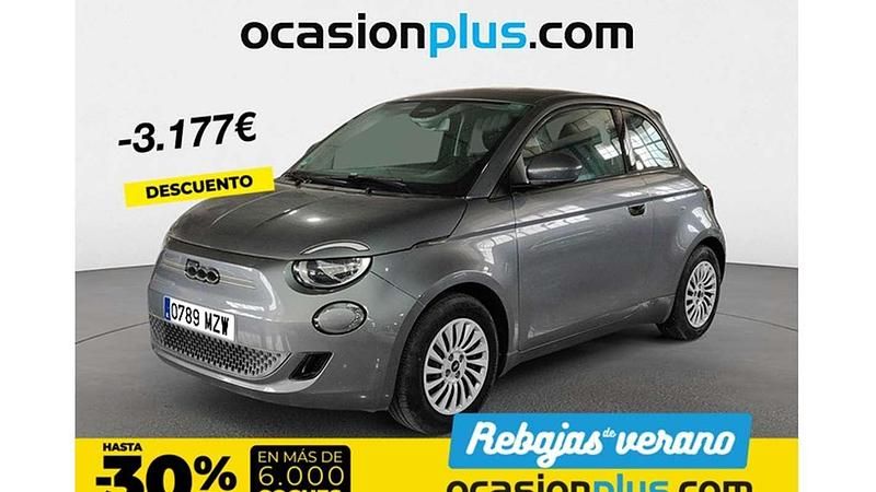Gris Usado 2022 Fiat 500e Action Utilitario | 11.319 € (Super precio) - Imagen 1/4