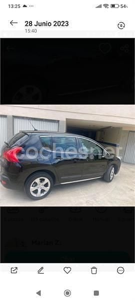 Negro Usado 2013 Peugeot 3008 Style Berlina | 10.200 € (Caro) - Imagen 1/4