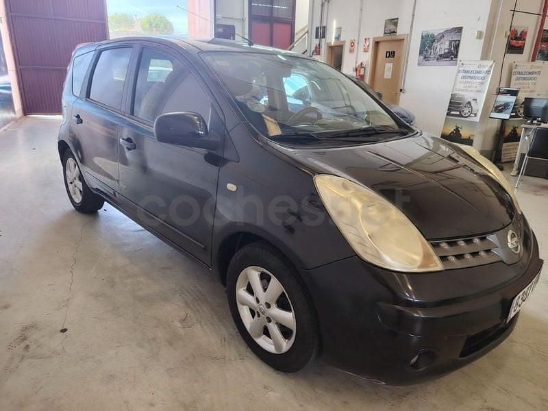 Usado Nissan Note Acenta 86 CV (63 kW) 2007 Negro Utilitario