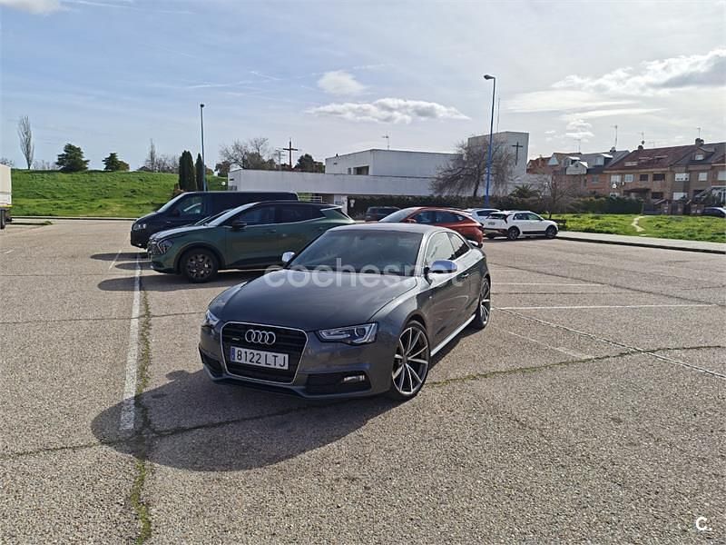 Usado Audi A5 S-Line 245 CV (180 kW) 2014 Gris / plata Coupe