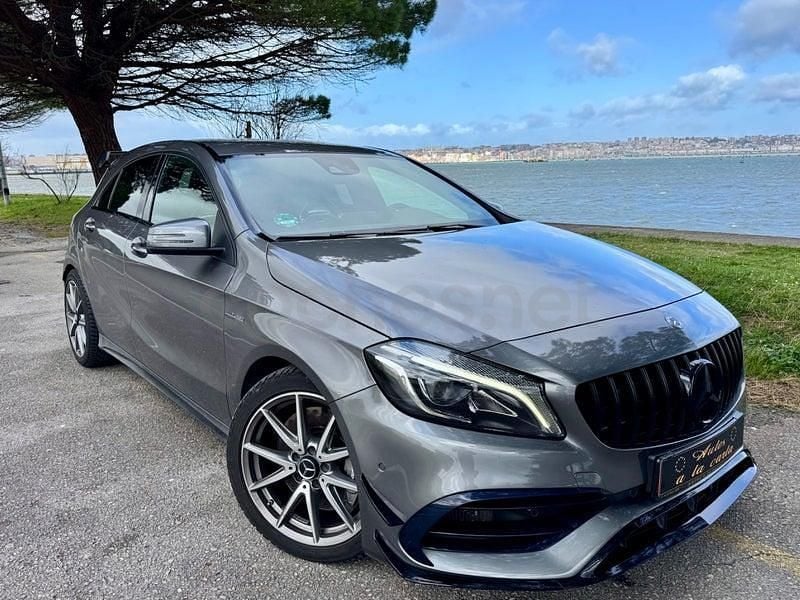 Usado Mercedes A45 AMG 381 CV (280 kW) 2017 Gris / plata Berlina