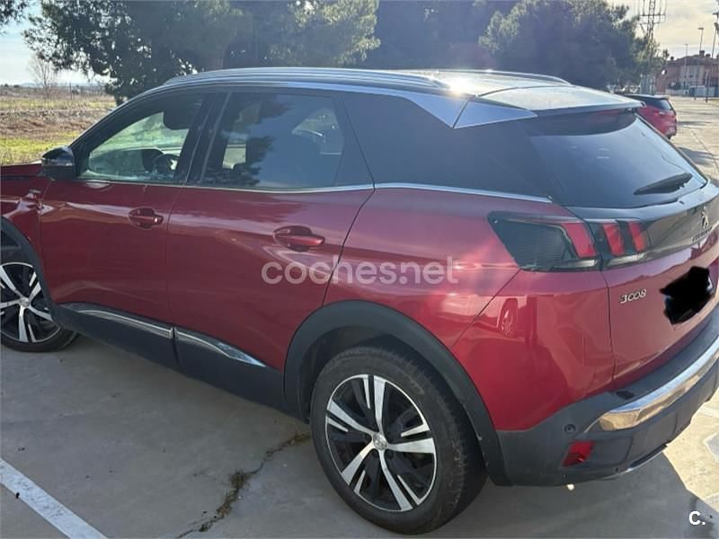 Usado Peugeot 3008 GT-line 120 CV (88 kW) 2016 Granate SUV