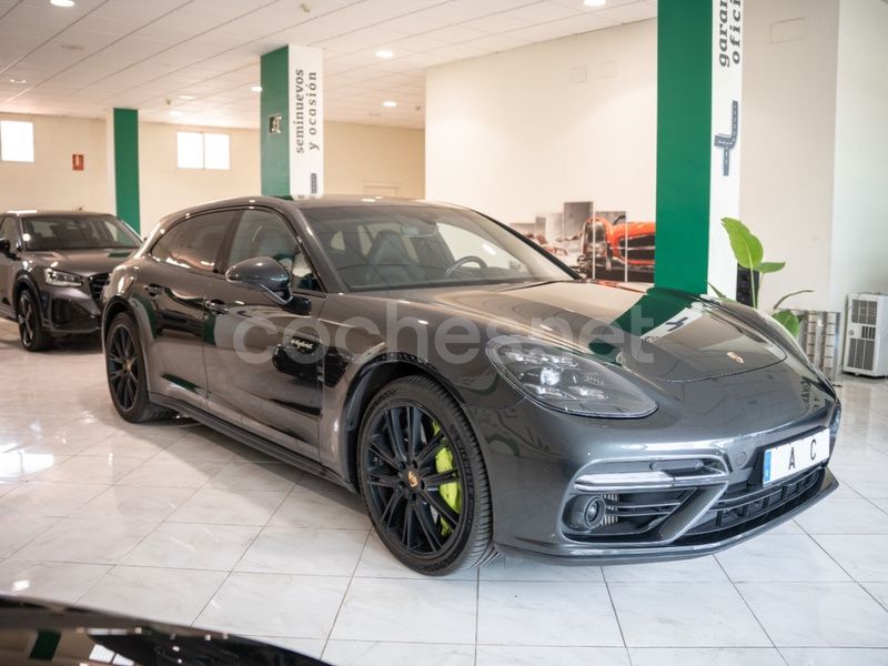 Gris / plata Usado 2018 Porsche Panamera Turbo S Sport Turismo Berlina | 98.500 € (Un poco caro) - Imagen 1/4