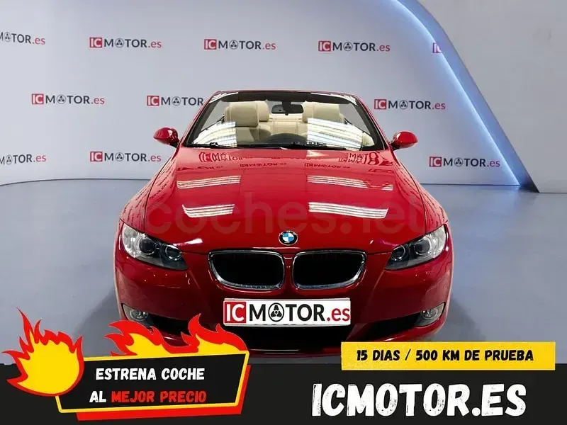 Usado BMW 320 Cabriolet Comfort Edition 170 CV (125 kW) 2007 Rojo Descapotable