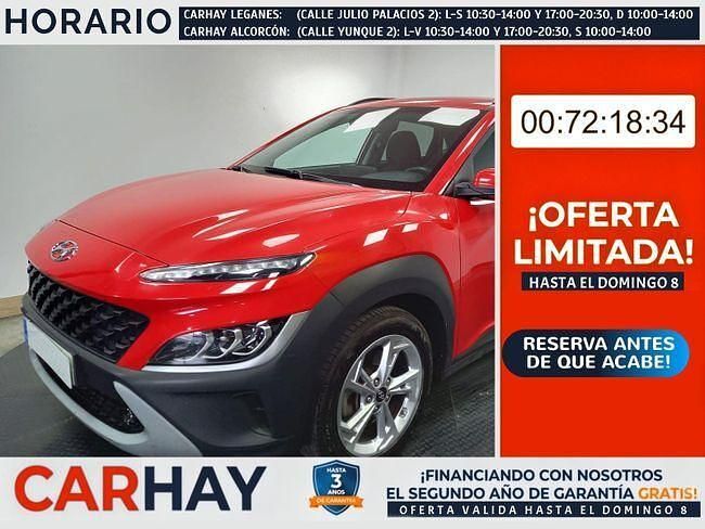 Rojo Usado 2022 Hyundai Kona SUV | 13.990 € (Precio justo) - Imagen 1/4