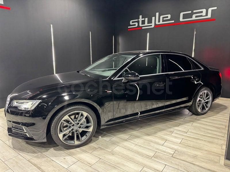 Usado Audi A4 S-Line 150 CV (110 kW) 2018 Negro Berlina