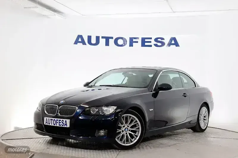 Usado BMW 325 218 CV (160 kW) 2008 Azul Descapotable