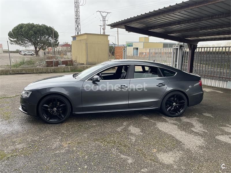 Usado Audi A5 Sportback S-Line 170 CV (125 kW) 2012 Gris / plata Utilitario