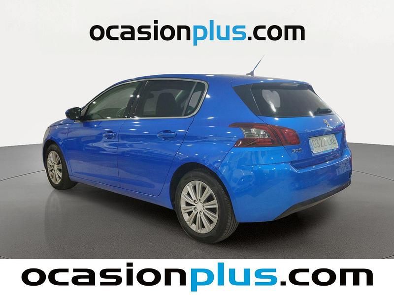 Usado Peugeot 308 Allure 131 CV (96 kW) 2021 Azul Utilitario