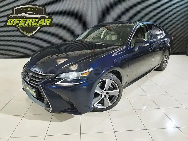 Usado Lexus GS300h 223 CV (164 kW) 2018 Azul Berlina