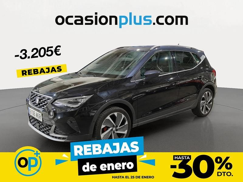 Negro Usado 2024 Seat Arona FR SUV | 21.650 € (Precio justo) - Imagen 1/4