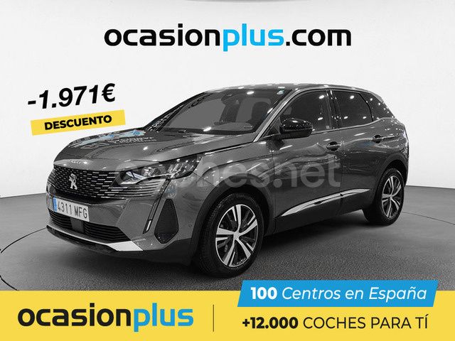 Gris / plata Usado 2023 Peugeot 3008 Allure SUV | 20.690 € (Precio justo) - Imagen 1/4