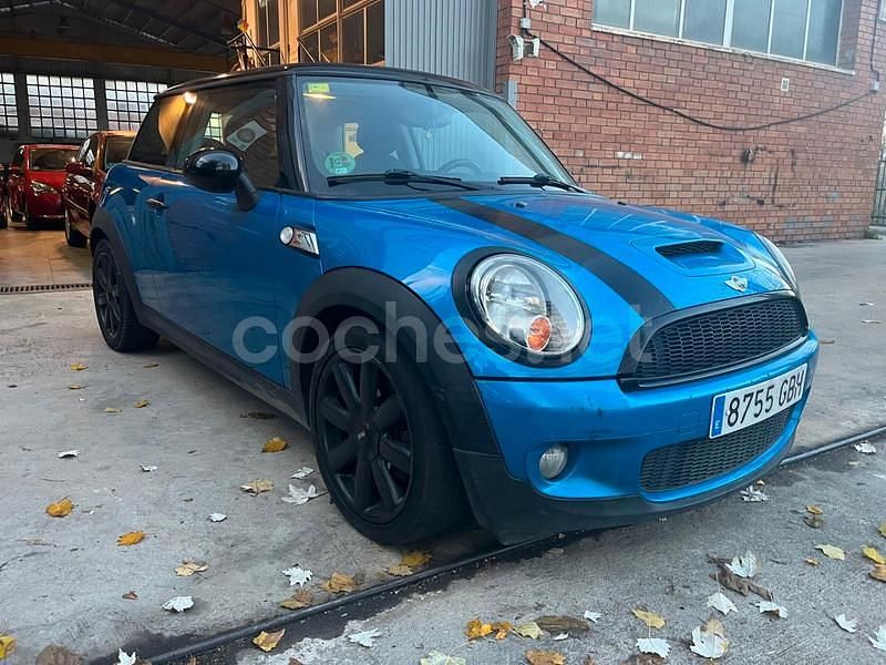 Azul Usado 2008 Mini Cooper S Utilitario | 6990 € (Buen precio) - Imagen 1/4
