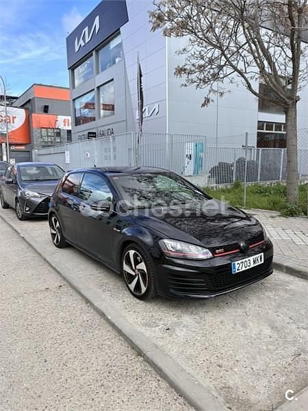 Usado VW Golf VII GTI 220 CV (161 kW) 2017 Negro Berlina