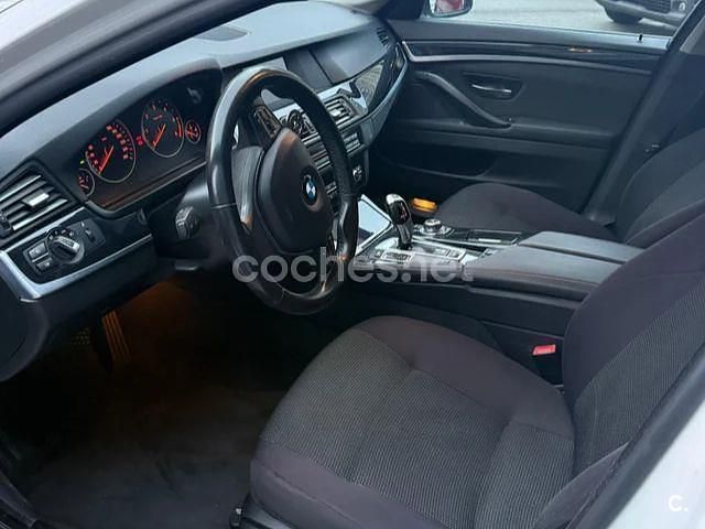 Usado BMW 520 Efficient Dynamics 184 CV (135 kW) 2013 Blanco Berlina