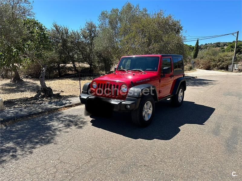 Usado Jeep Wrangler Rubicon 177 CV (130 kW) 2009 Rojo SUV