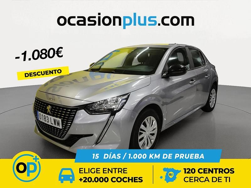Usado Peugeot 208 Active 75 CV (55 kW) 2022 Gris / plata Utilitario