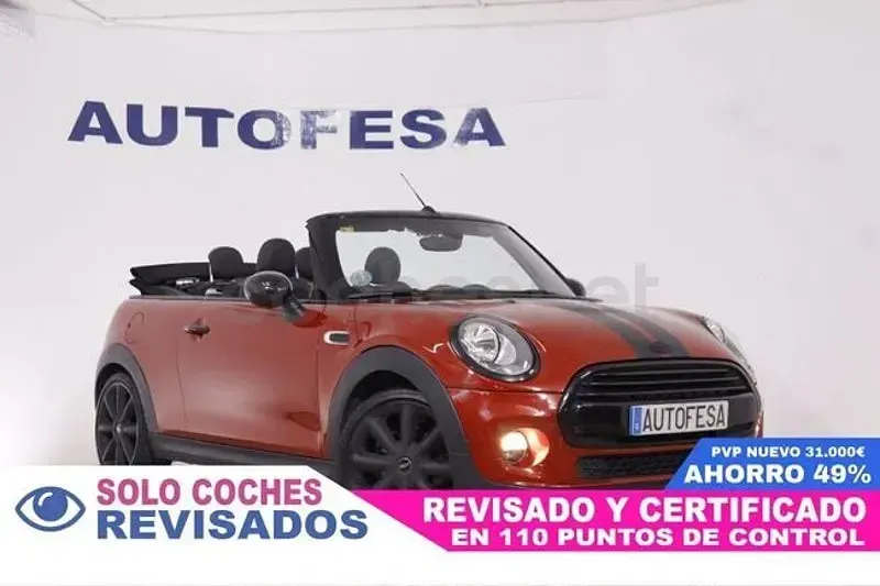 Usado Mini Cooper D Cabriolet 116 CV (85 kW) 2016 Rojo Descapotable