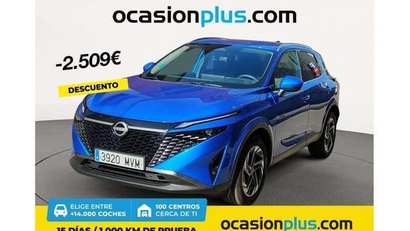 Azul Usado 2024 Nissan Qashqai N-Connecta SUV | 25.091 € (Precio justo) - Imagen 1/4