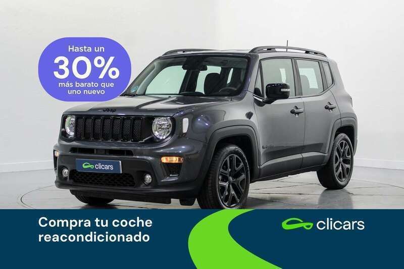 Gris Usado 2022 Jeep Renegade Night Eagle SUV | 17.290 € (Precio justo) - Imagen 1/4