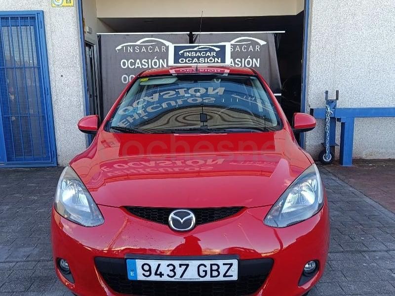 Usado Mazda 2 Active 86 CV (63 kW) 2008 Rojo Berlina