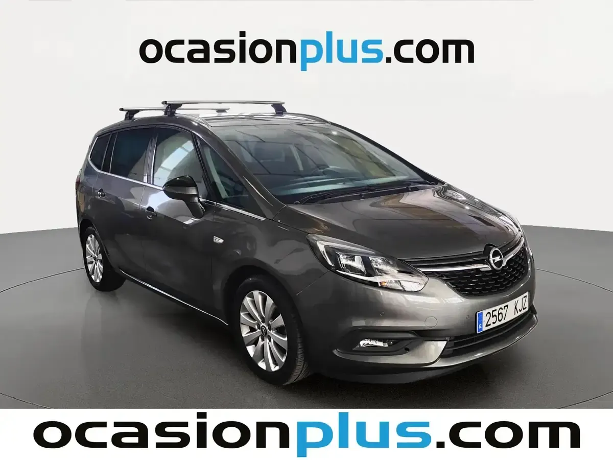 Usado Opel Zafira Excellence 140 CV (102 kW) 2018 Gris Monovolumen
