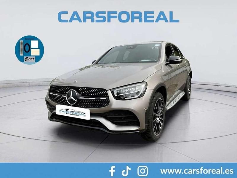 Beige Usado 2022 Mercedes GLC300e Coupe | 42.490 € (Buen precio) - Imagen 1/4
