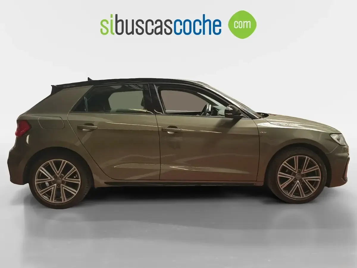 Usado Audi A1 Sportback S-Line 95 CV (69 kW) 2019 Gris/plata Utilitario