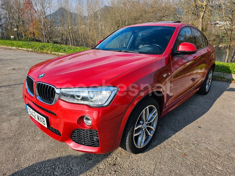 Usado BMW X4 190 CV (139 kW) 2014 Rojo SUV