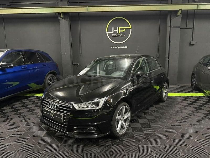 Usado Audi A1 Sportback S-Line 125 CV (91 kW) 2018 Negro Utilitario