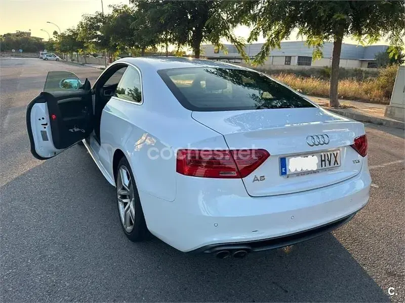 Usado Audi A5 S-Line 177 CV (130 kW) 2014 Blanco Coupe