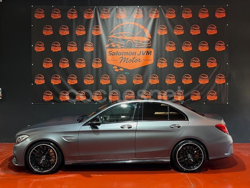 Gris / plata Usado 2017 Mercedes C63S AMG Berlina | 55.500 € (Precio justo) - Imagen 1/4