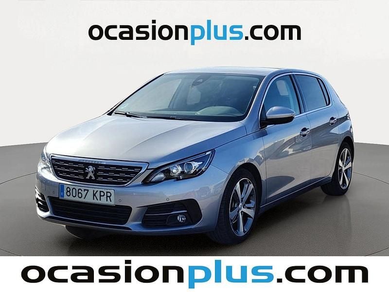 Usado Peugeot 308 Allure 131 CV (96 kW) 2018 Gris Utilitario