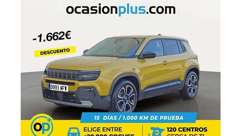 Usado Jeep Avenger Summit 101 CV (74 kW) 2023 Amarillo SUV