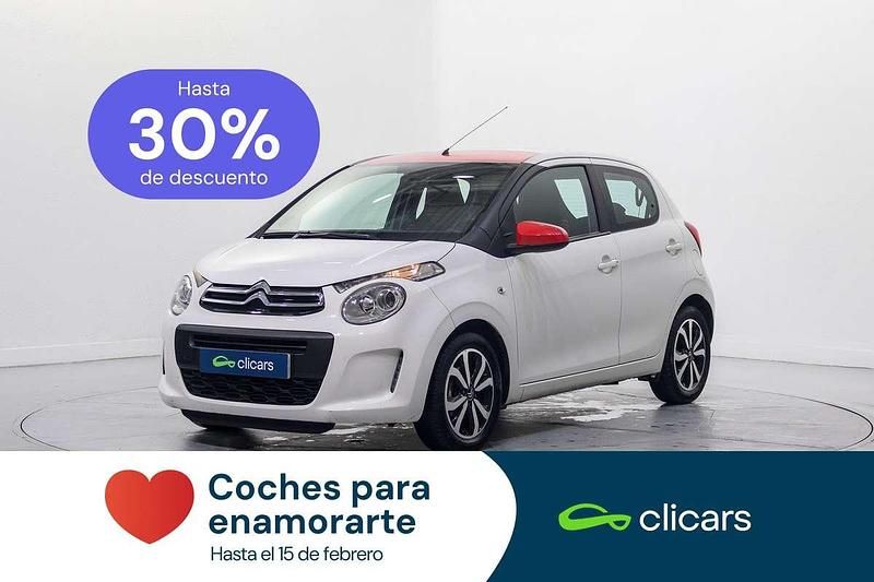 Usado Citroën C1 Feel 82 CV (60 kW) 2016 Blanco Utilitario