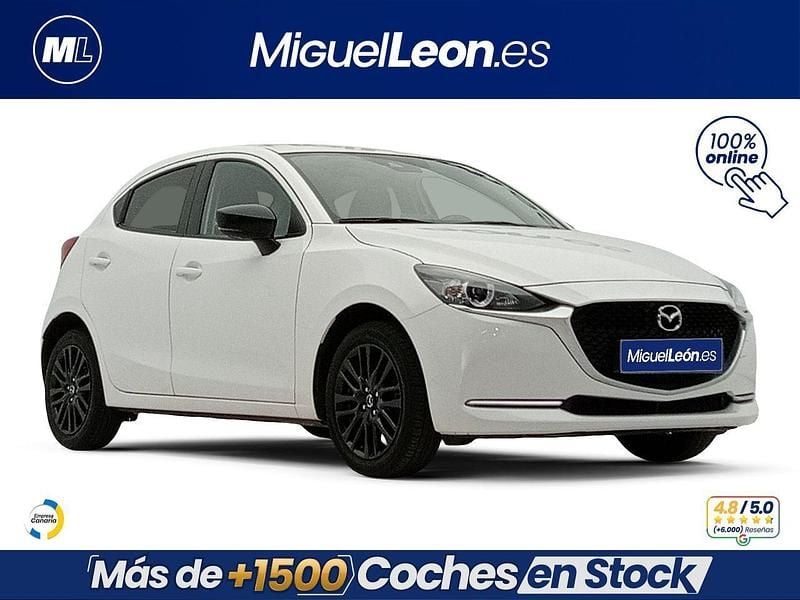 Usado Mazda 2 Edition 90 CV (66 kW) 2022 Blanco Berlina