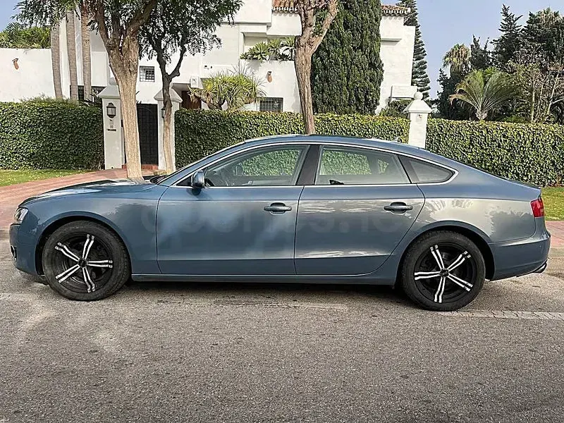 Usado Audi A5 Sportback 180 CV (132 kW) 2010 Azul Utilitario