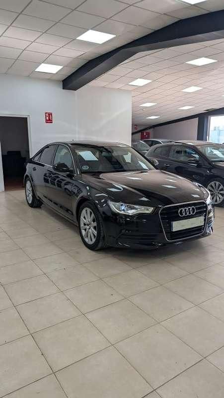 Usado Audi A6 204 CV (150 kW) 2013 Negro Berlina