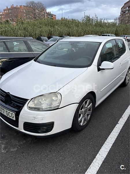 Blanco Usado 2008 VW Golf Highline Berlina | 3900 € (Precio justo) - Imagen 1/4