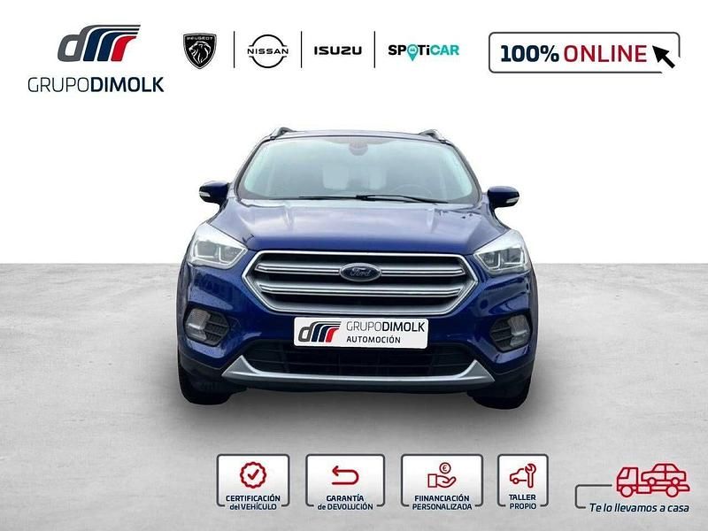 Usado Ford Kuga Trend+ 150 CV (110 kW) 2018 Azul SUV