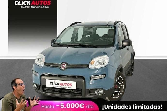 Negro Usado 2022 Fiat Panda City Life Utilitario | 8650 € (Buen precio) - Imagen 1/4