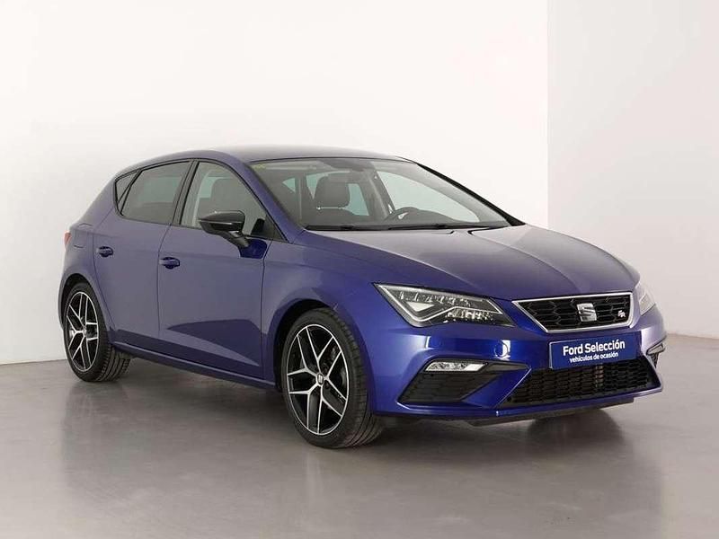 Usado Seat Leon SC FR 150 CV (110 kW) 2018 Azul Utilitario
